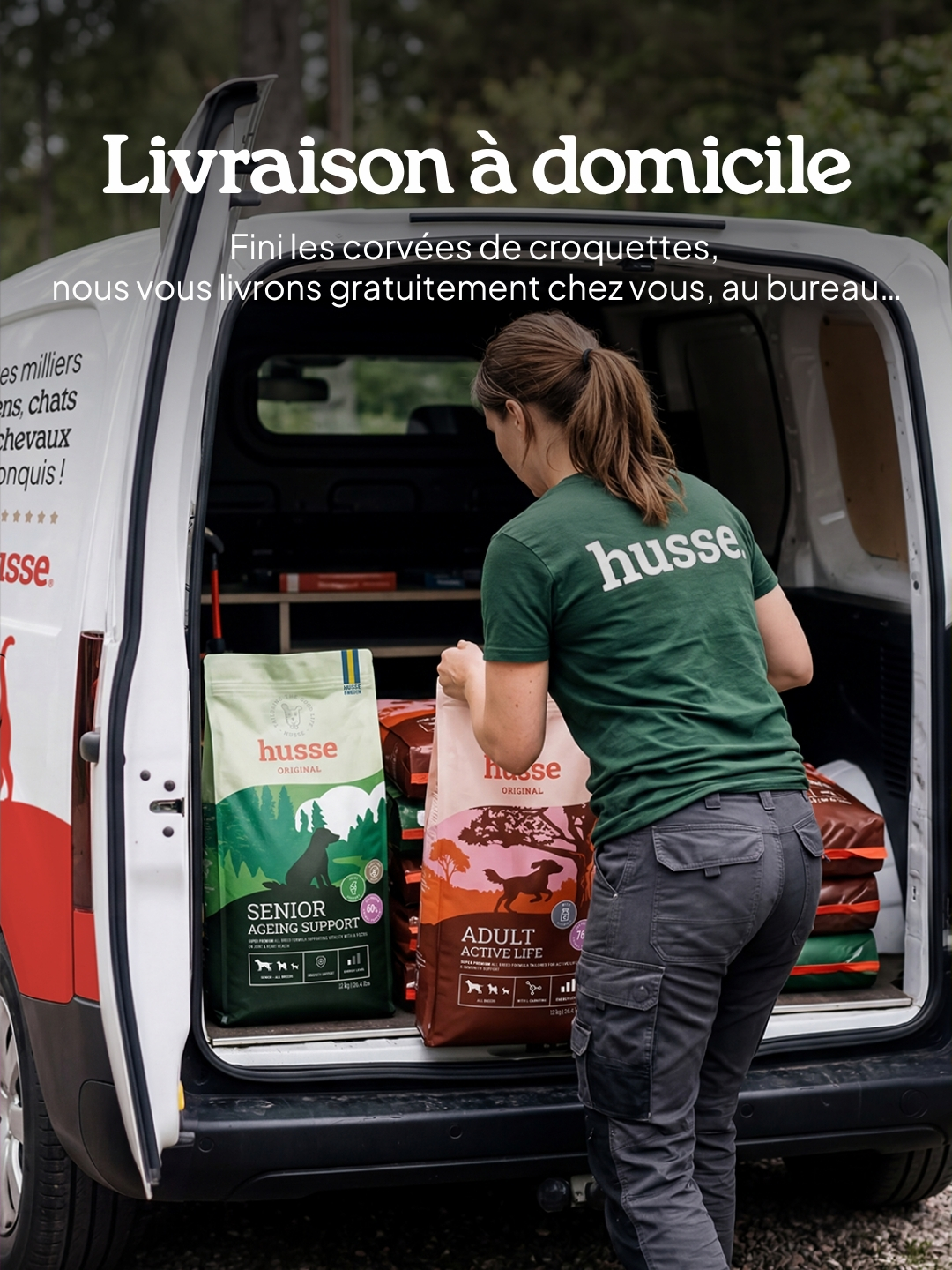 Alimentation chevaux Husse